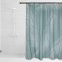 Nordic Shower Curtain Waterproof Bathroom Shower Curtain, Thick Anti-Mold Partition Curtain Set Free Punch