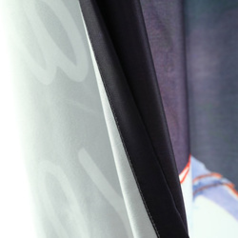 Digital Printing Curtain, 5D Printed Geometric Line Nordic Style Curtain /