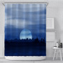 Anti Fungal Shower Curtain Hotel, Custom Shower Curtain 180*180