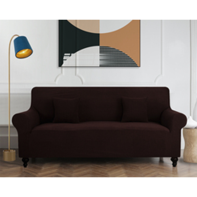 High Quality Polar Fleece Slipcover Thick Universal Elastic Sofa Cover, Corn kernels Texture Couch Cover Furniture Sofa Covers/