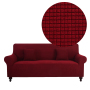 High Quality Polar Fleece Slipcover Thick Universal Elastic Sofa Cover, Corn kernels Texture Couch Cover Furniture Sofa Covers/