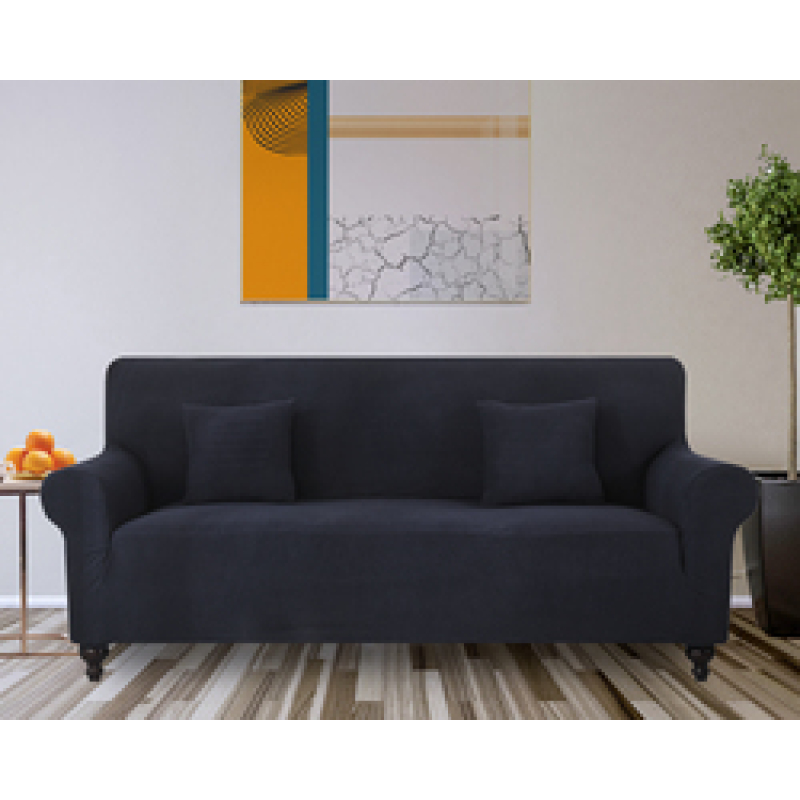 High Quality Polar Fleece Slipcover Thick Universal Elastic Sofa Cover, Corn kernels Texture Couch Cover Furniture Sofa Covers/
