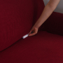 High Quality Polar Fleece Slipcover Thick Universal Elastic Sofa Cover, Corn kernels Texture Couch Cover Furniture Sofa Covers/