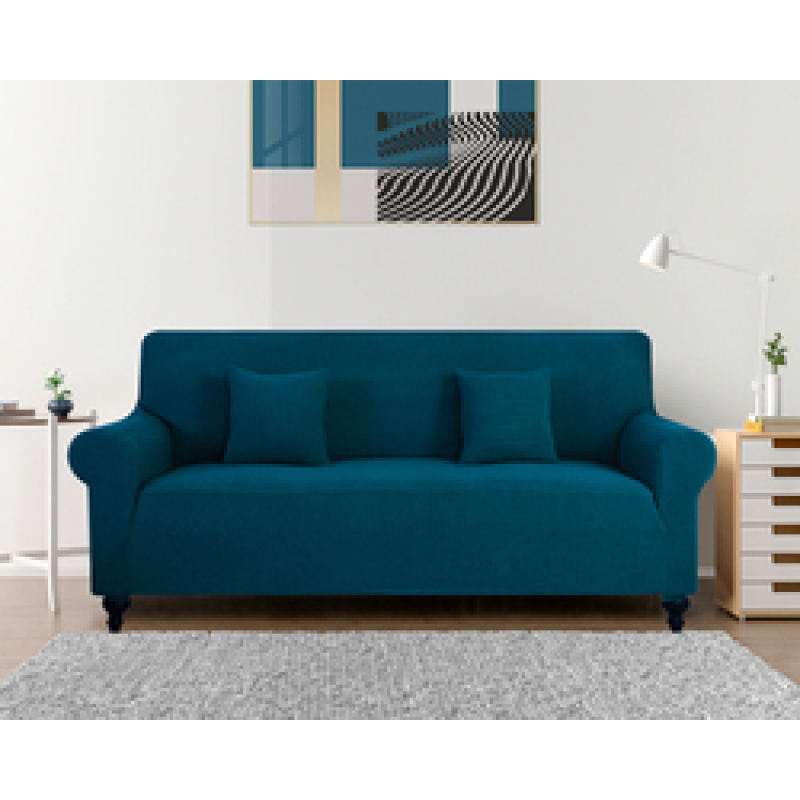 High Quality Polar Fleece Slipcover Thick Universal Elastic Sofa Cover, Corn kernels Texture Couch Cover Furniture Sofa Covers/