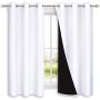 Hot selling Solid color 100%high shading curtain ,100% Blackout double layer curtain  living room