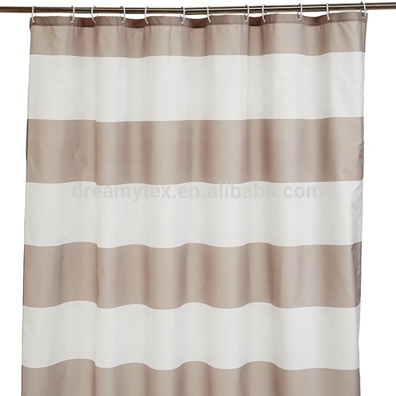 Good price wholesale printed fabric shower curtain polyester