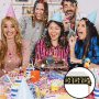 Birthday Party Decorations Kids Adult Black Gold Plastic Happy Birthday pvc printed Table Cloth Cover Birthday Party