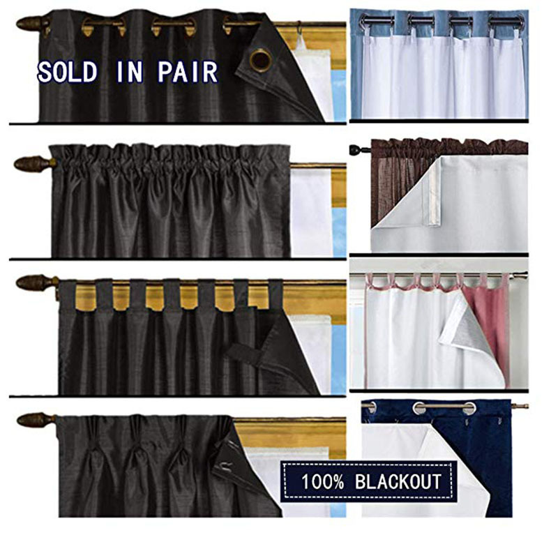 Blackout Liner for Window Curtain Multi-Use for Different Window Panel Drapes Blackout Liner for Living Room White 45 inch by 56