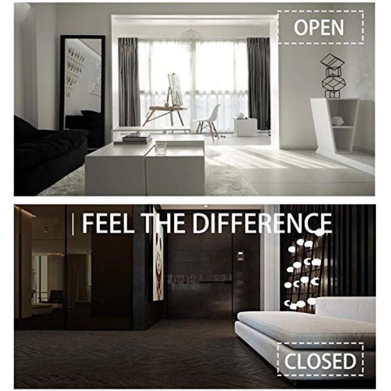 Blackout Liner for Window Curtain Multi-Use for Different Window Panel Drapes Blackout Liner for Living Room White 45 inch by 56