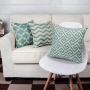 wholesale linen green cushion for outdoor patio furniture