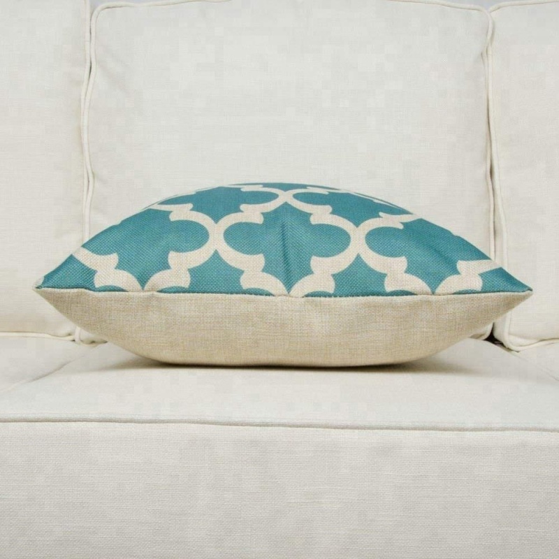 wholesale linen green cushion for outdoor patio furniture