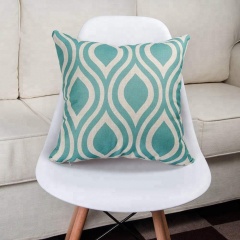 wholesale linen green cushion for outdoor patio furniture