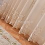 new style embroidery imported backdrop vetiver curtains for the livingroom