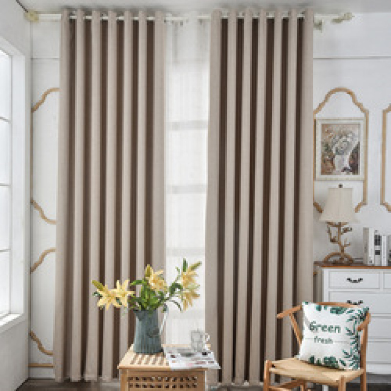 Latest Curtain Fashion Designs Livingroom Vorhang,European Home Accessories Blackout Curtain#