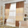 European High-end Simple Silk Water Soluble Embroidery Curtain, Wholesale Custom Diamond Blades Curtain /