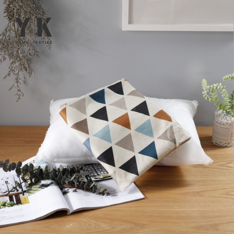 Hot sell certification design digital printing 100% Polyester wholesale anime cushion cover for sofa