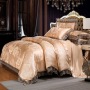 Wholesale Comforter Sets Bedding,Luxury Silk Jacquard Bedding Set#