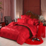 Wholesale Comforter Sets Bedding,Luxury Silk Jacquard Bedding Set#
