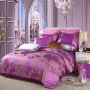 Wholesale Comforter Sets Bedding,Luxury Silk Jacquard Bedding Set#
