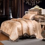 Wholesale Comforter Sets Bedding,Luxury Silk Jacquard Bedding Set#