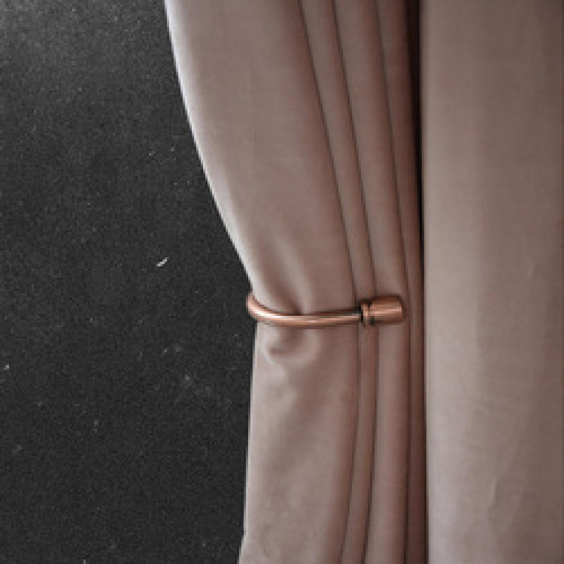 Thick Weak Pink Velvet Fabric Window Curtains,Particular Color Blackout Burgundy Curtains For Living Room Kitchen Blinds/