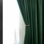 Thick Weak Pink Velvet Fabric Window Curtains,Particular Color Blackout Burgundy Curtains For Living Room Kitchen Blinds/