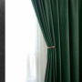 Thick Weak Pink Velvet Fabric Window Curtains,Particular Color Blackout Burgundy Curtains For Living Room Kitchen Blinds/