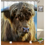 Highland Cow Theme Shower Curtains 3D Print Waterproof Cloth Wildlife Animal Bathroom Curtain#