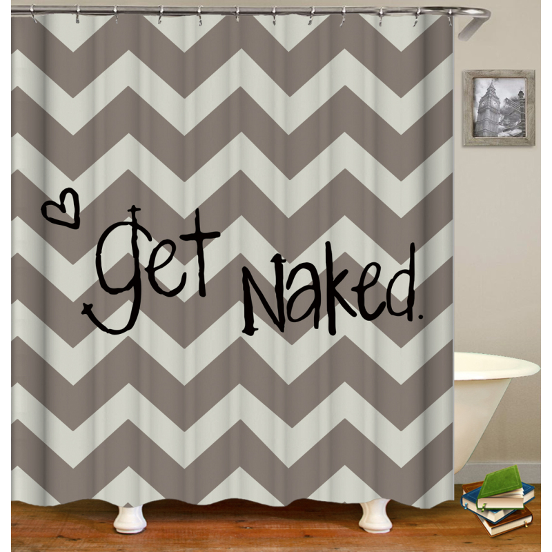 Drop Shipping Customized Polyester Fabric Bathroom Curtain Waterproof , The Cheapest Shower Curtain For Home Hotel From China#