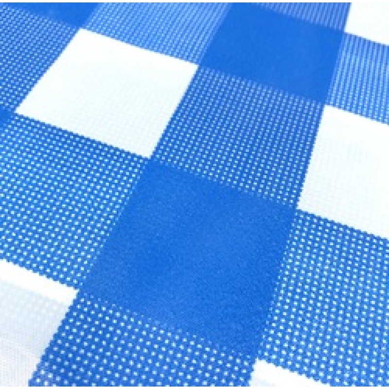 High Quality Rectangle Plastic Water-proof Oil- proof Disposable PE Fabric Plaid Tablecloths For Picnic Party