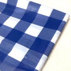 High Quality Rectangle Plastic Water-proof Oil- proof Disposable PE Fabric Plaid Tablecloths For Picnic Party