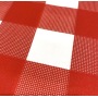 High Quality Rectangle Plastic Water-proof Oil- proof Disposable PE Fabric Plaid Tablecloths For Picnic Party