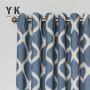 Chinese window lead weights for luxury printed drape strip curtain valance set