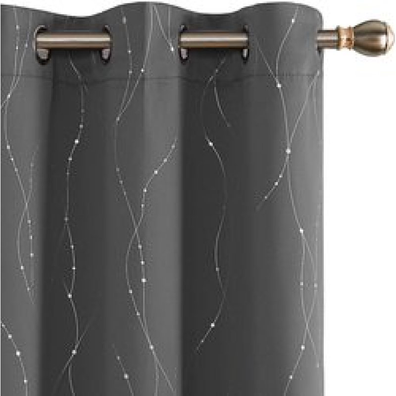 Opaque Solid Color Curtains for Home, Bedroom Decor,, Kitchen, Decorative Home Interior Windows&