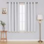 Opaque Solid Color Curtains for Home, Bedroom Decor,, Kitchen, Decorative Home Interior Windows&