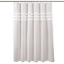white New Type Joint Shower Curtain With Tassel Waterproof Shower Curtains Decoration