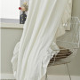 Home Decor Dim Out Fabric For Tende Classiche Di Lusso, Best Selling Ruffle Curtains For Living Room/