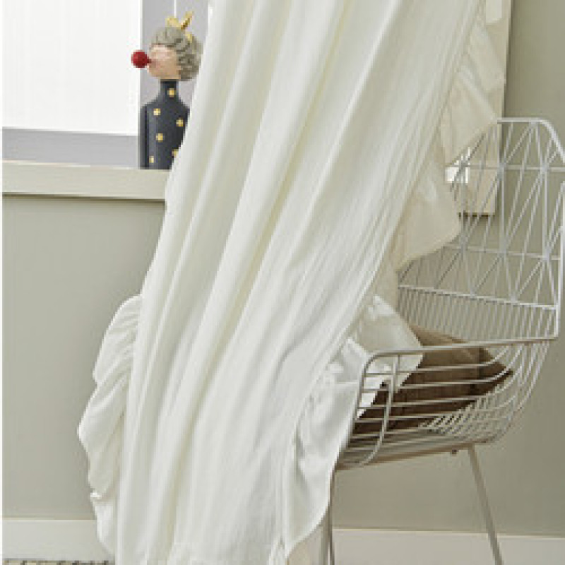 Home Decor Dim Out Fabric For Tende Classiche Di Lusso, Best Selling Ruffle Curtains For Living Room/