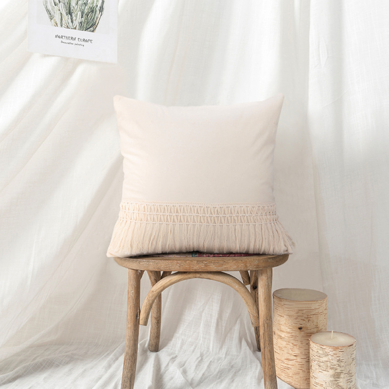 Bohomia Style Custom Embroidered Pillowcases, Cushion Pillow Cover Pillowcases From India/