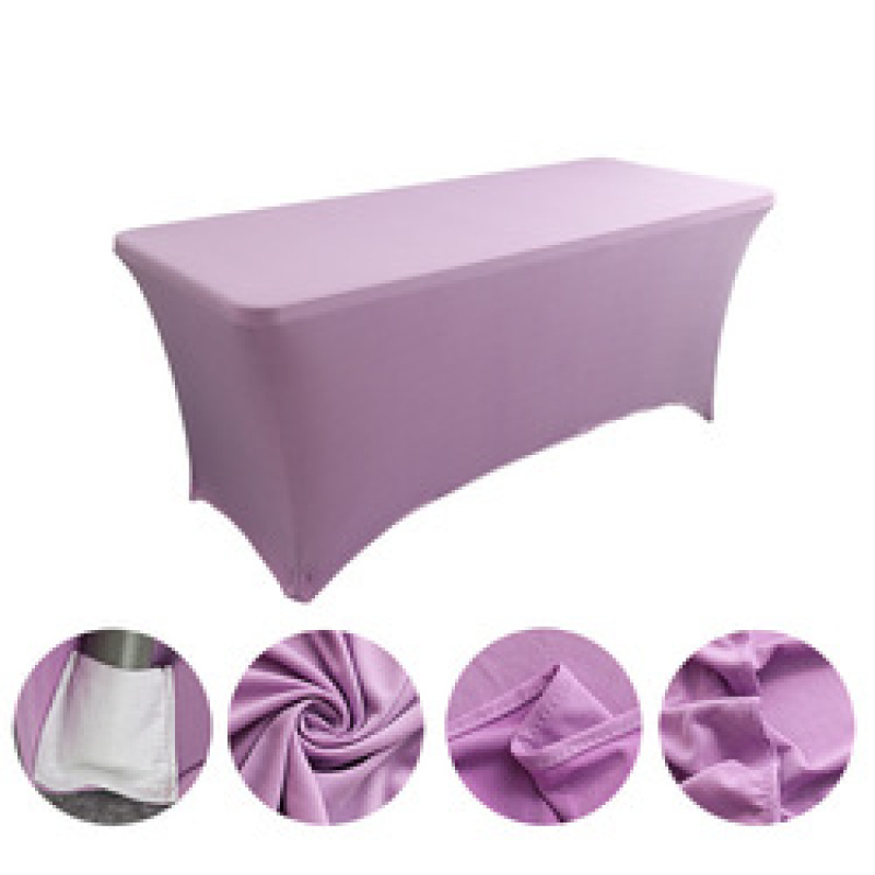 Hotel Quality wedding banquet  solid color polyester square tablecloth for hotel restaurant