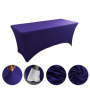 Hotel Quality wedding banquet  solid color polyester square tablecloth for hotel restaurant