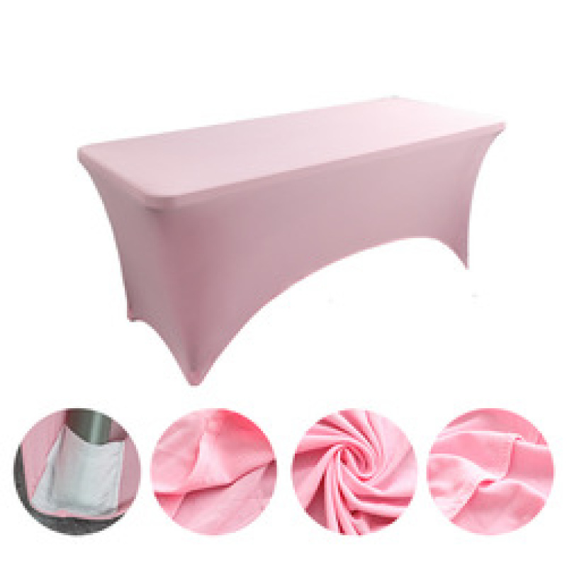 Hotel Quality wedding banquet  solid color polyester square tablecloth for hotel restaurant