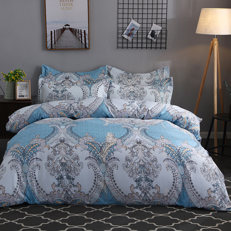 Cheap Flower Bedroom Set Bedding, Stock Luxury Wedding Bedding Comforter Sets/