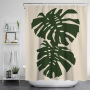 Geometric Nordic Style Waterproof and Mildew Resistant Shower Curtain Pattern Modern Art Home Bathroom Decor Curtain