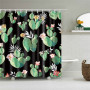 Geometric Nordic Style Waterproof and Mildew Resistant Shower Curtain Pattern Modern Art Home Bathroom Decor Curtain