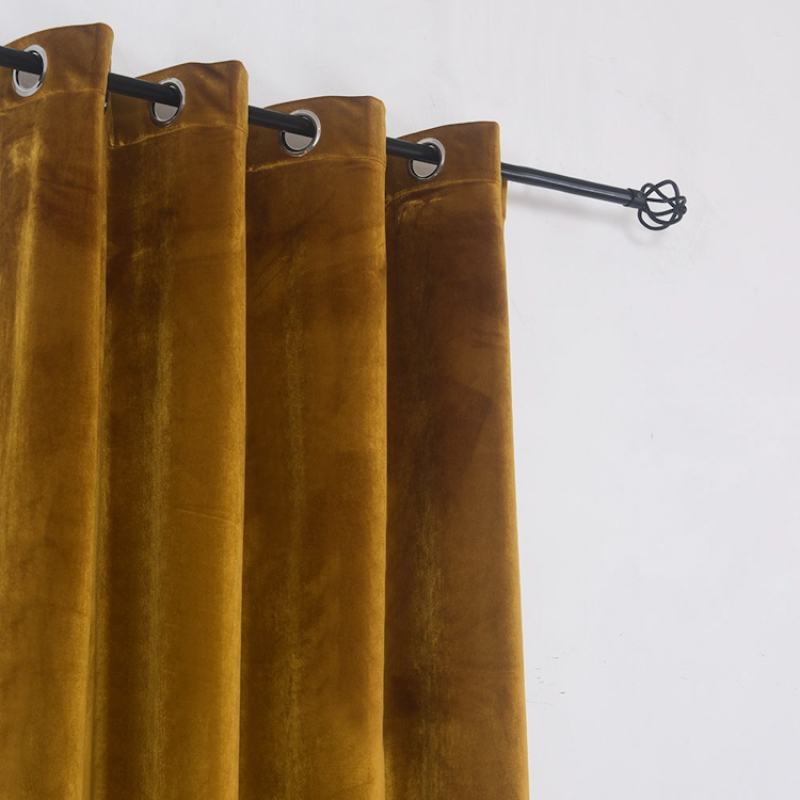 Luxury Living Room Sets Velvet Gold Type Of Office Window Curtain, Wholesale Dressing Room Window Curtains Bedroom/