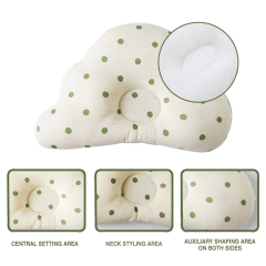 Baby pillow INS Nordic cloud pillow Baby pillow anti tilt head shaping  pure cotton hot/