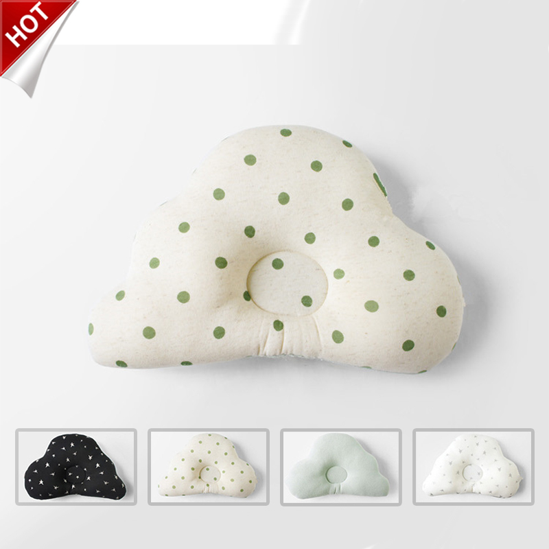 Baby pillow INS Nordic cloud pillow Baby pillow anti tilt head shaping  pure cotton hot/