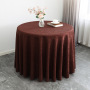 Amazon 120 inch bulk wholesale round wedding polyester embroidered 132 satin round tablecloth for hotel restaurant