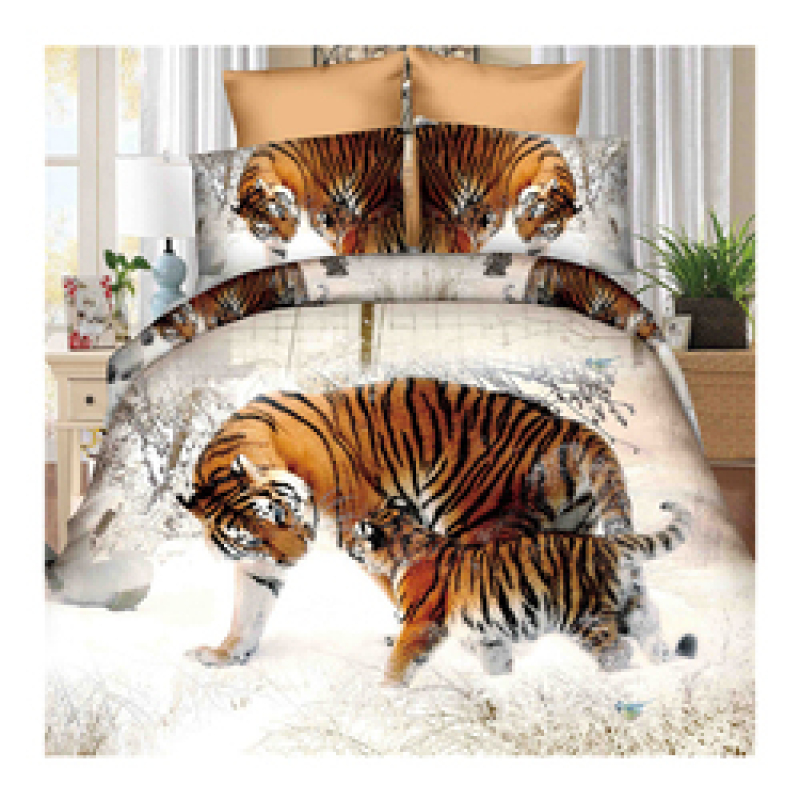 Lion Big Lots Bedding Sets, Bed Sheets 3D Bedding Set/Animal Print Bedding Set